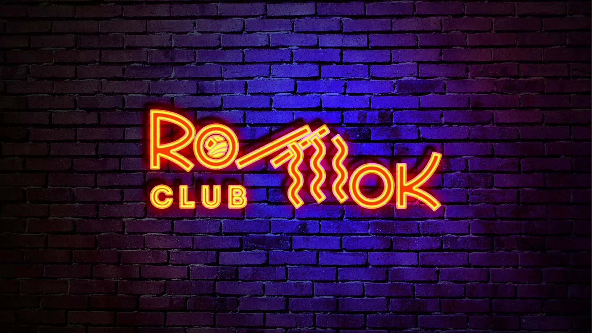Разработка интерьерной вывески суши-бара «Roll Wok Club» в Лабинске